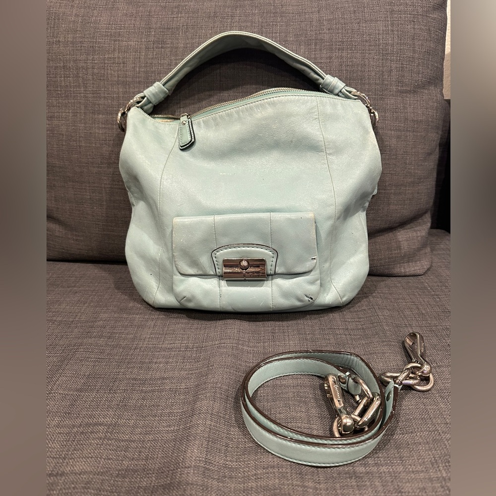 Coach Mint 2 way bag